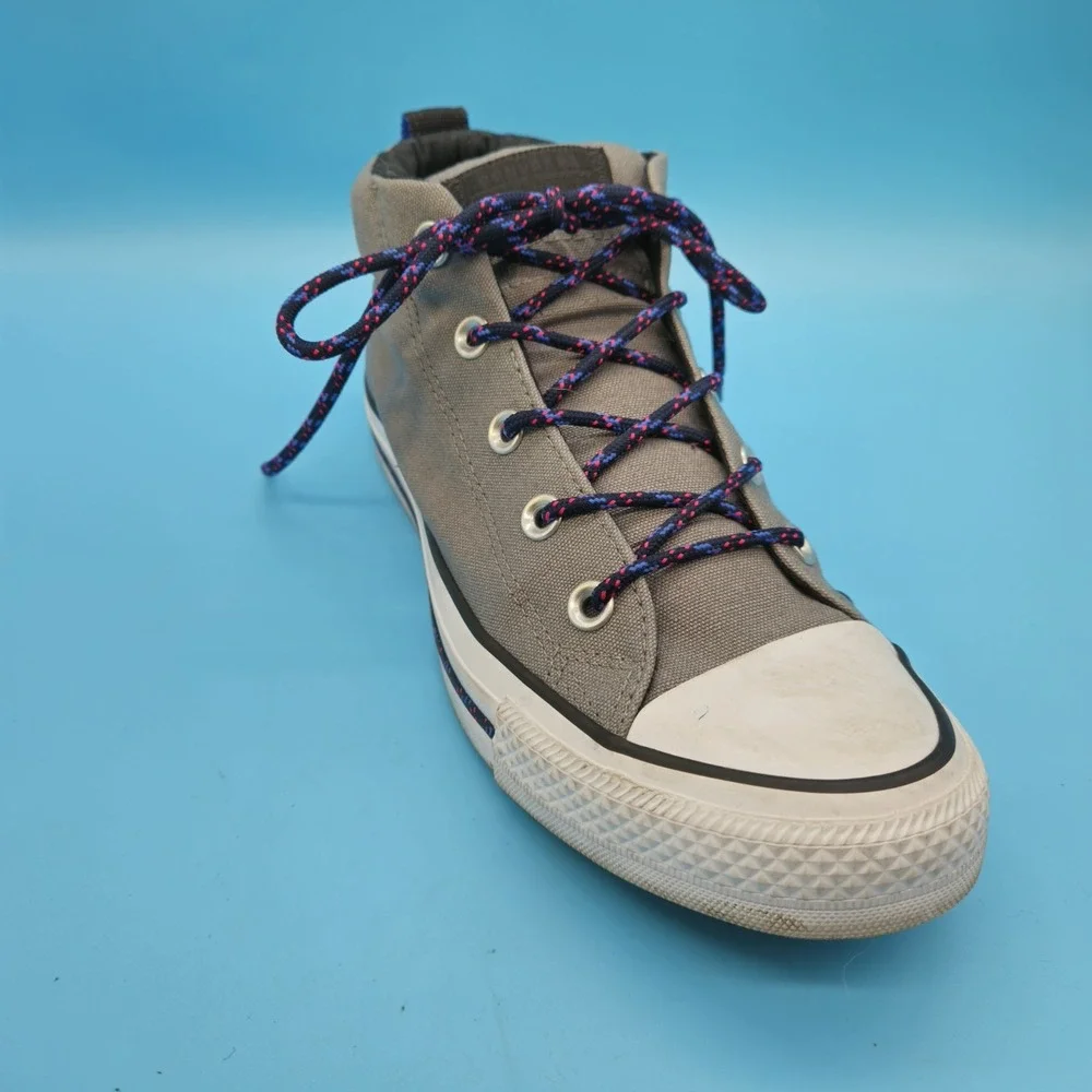 CONVERSE Street Mid Shoe Chuck Taylor All-Star Unisex Mens 6/Womens 8 Gray